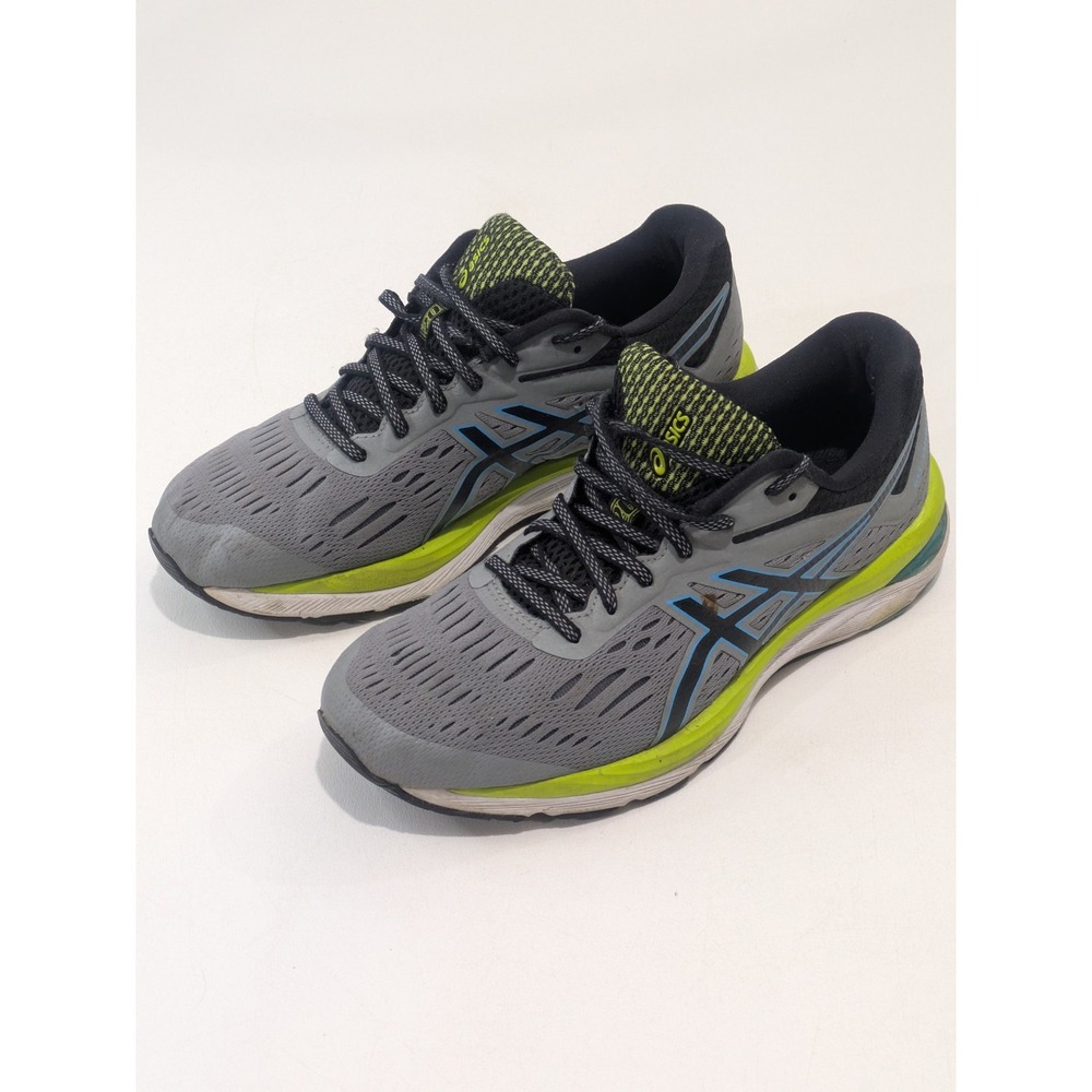 Asics Gel-Surpass Men's Running Shoes Gray Neon Yellow Size 10 T012A Gray Black